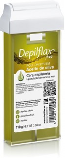Воск в картридже DepilFlax Оливковый 110 мл Воск в картридже DepilFlax Оливковый 110 мл