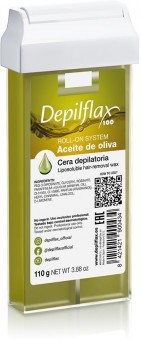 Воск в картридже DepilFlax Оливковый 110 мл Воск в картридже DepilFlax Оливковый 110 мл