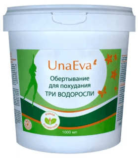Обертывание для похудания "Три водоросли" UNAEVA 1000 мл Обертывание для похудания "Три водоросли" UNAEVA 1000 мл