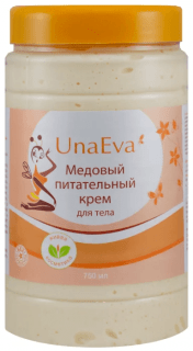 Медовый питательный крем для тела Unaeva 750 мл Медовый питательный крем для тела Unaeva 750 мл