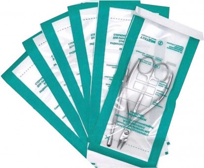 Крафт пакет для стерилизации и хранения инструментов самоклеящийся ПСПВ-СТЕРИМАГ 100х200 мм 100 штук Крафт пакет для стерилизации и хранения инструментов самоклеящийся ПСПВ-СТЕРИМАГ 100х200 мм 100 штук