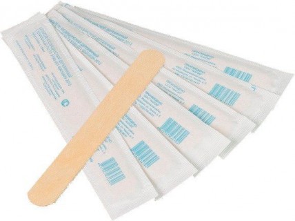 Шпатель медицинский деревянный стерильный, 140 х 18 х 1,8 мм, 100 штук Шпатель медицинский деревянный стерильный, 140 х 18 х 1,8 мм, 100 штук