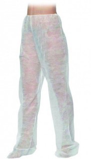 Штаны для прессотерапии из спанбонда (одноразовые), белые, 10 шт. Штаны для прессотерапии из спанбонда (одноразовые), белые, 10 шт.